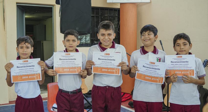Gobierno de Lizette Tapia Castro impulsa el arte y la cultura entre alumnos de primaria de Zihuatanejo