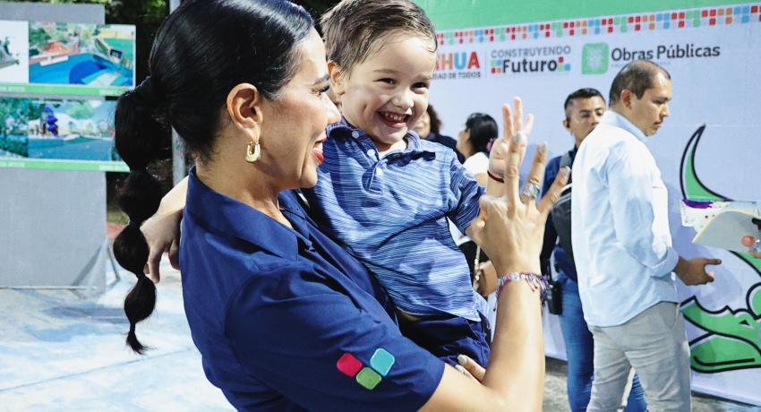 Inicia construcción de parque recreativo en la colonia La Puerta para fortalecer la convivencia familiar