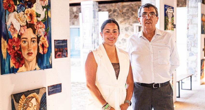 Inauguran exposición pictórica “Mujer, Arte e Identidad” en el Museo Arqueológico de la Costa Grande