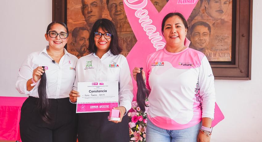 Gobierno de Lizette Tapia Castro fortalece acciones a favor de mujeres con cáncer