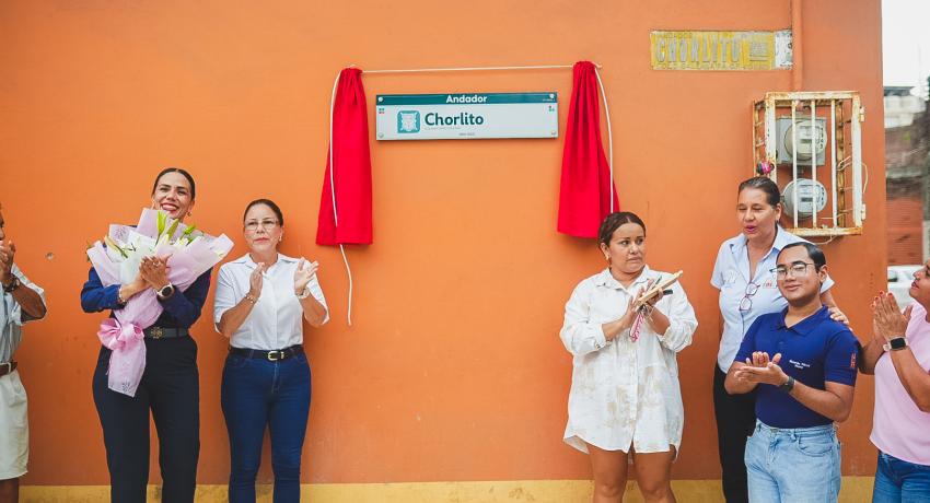 Lizette Tapia Castro entrega andador en la emblemática colonia Darío Galeana