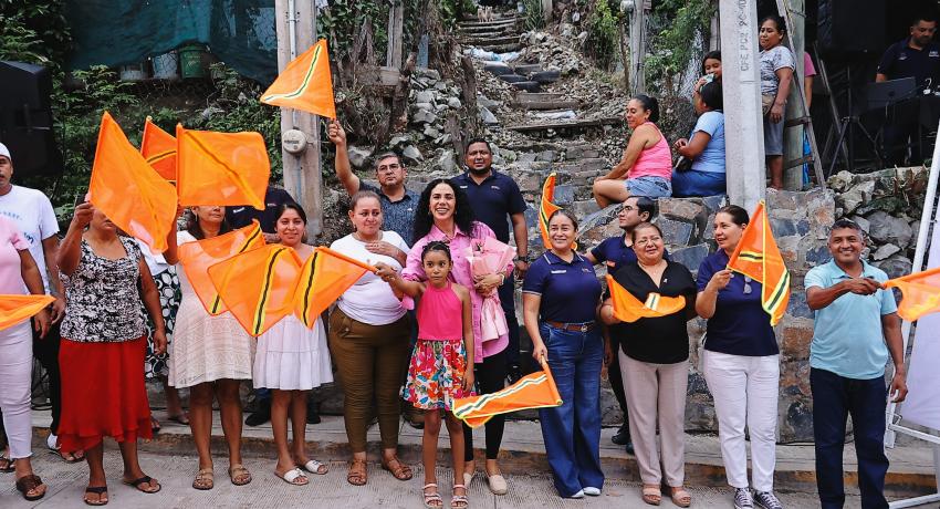 Gobierno de Zihuatanejo arranca construcción del andador Grosella