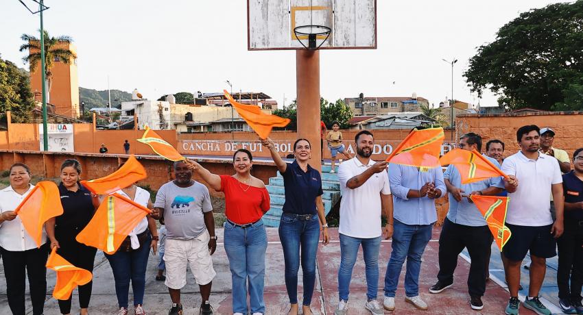 Inicia construcción de parque recreativo en la colonia La Puerta para fortalecer la convivencia familiar