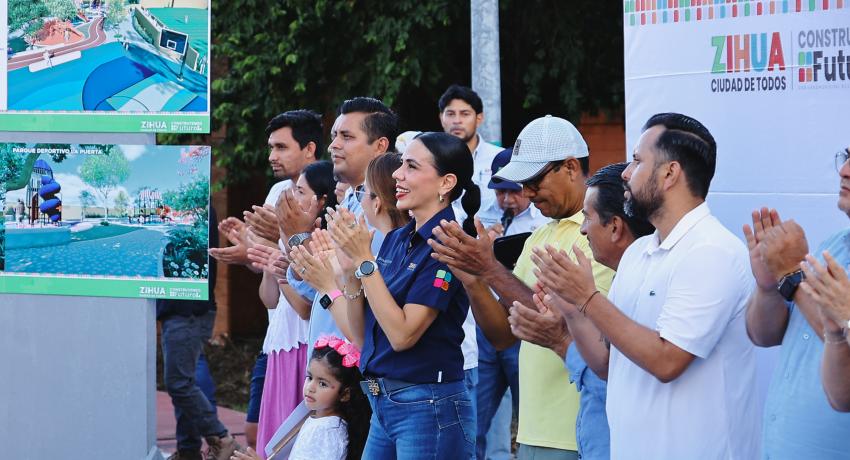Inicia construcción de parque recreativo en la colonia La Puerta para fortalecer la convivencia familiar